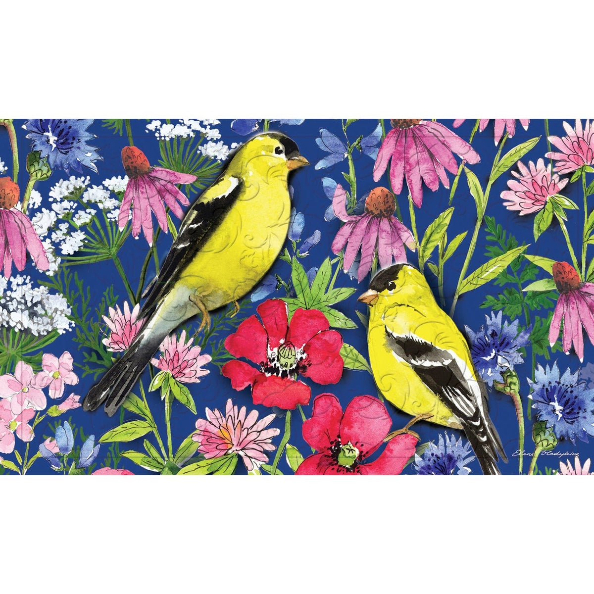 Evergreen Embossed Door Mat D & D Collectibles