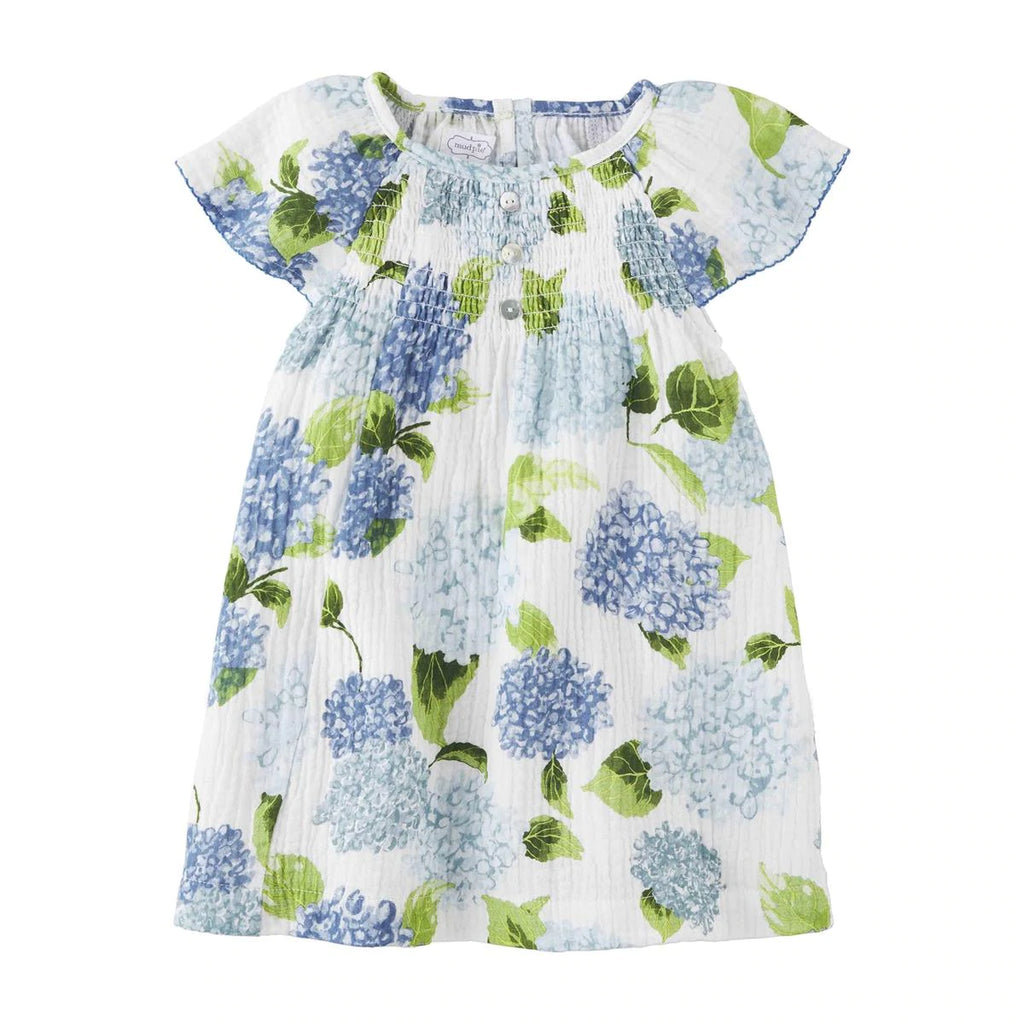Mud Pie Blue Hydrangea Dress Toddler – D  D Collectibles