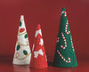 Mud Pie Christmas Beaded Cone Tree