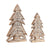 Wood Large Christmas Tree Table Décor by Evergreen
