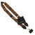 Clip & Go Brown and Black Strap with Pouch by Save The Girls Chevron Collection