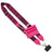 Clip & Go Hot Pink and Black Strap with Pouch by Save The Girls Chevron Collection