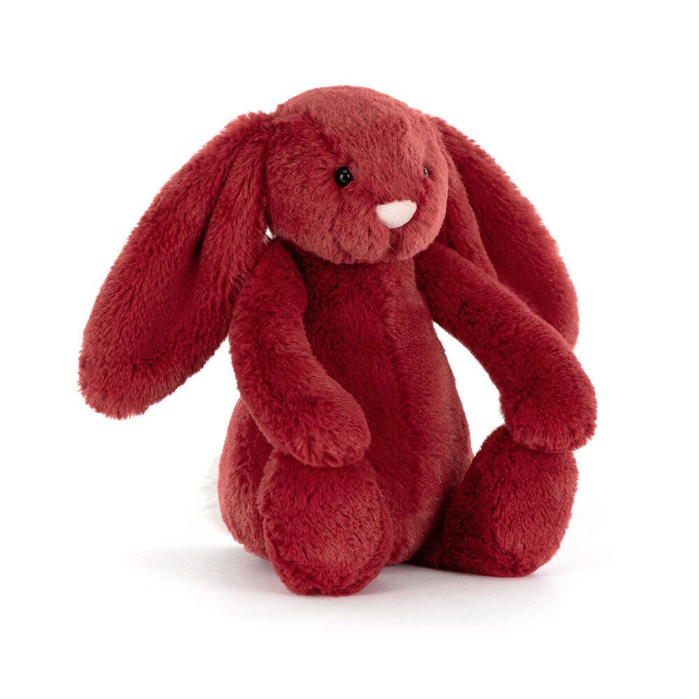 JellyCat Bashful Christmas Bunny Plush in Festive Colors – D & D