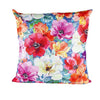 Bright Flowers & Hummingbirds Interchangeable Pillow Cover - D & D Collectibles