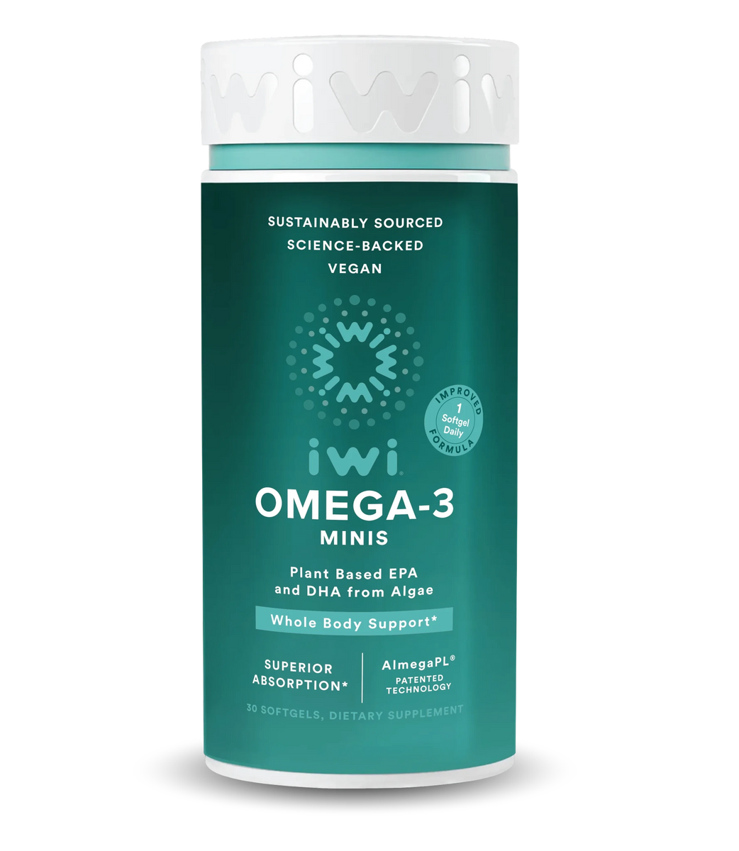 IWI Omega-3 Minis – Plant-Based Whole Body Support Supplement – D & D ...