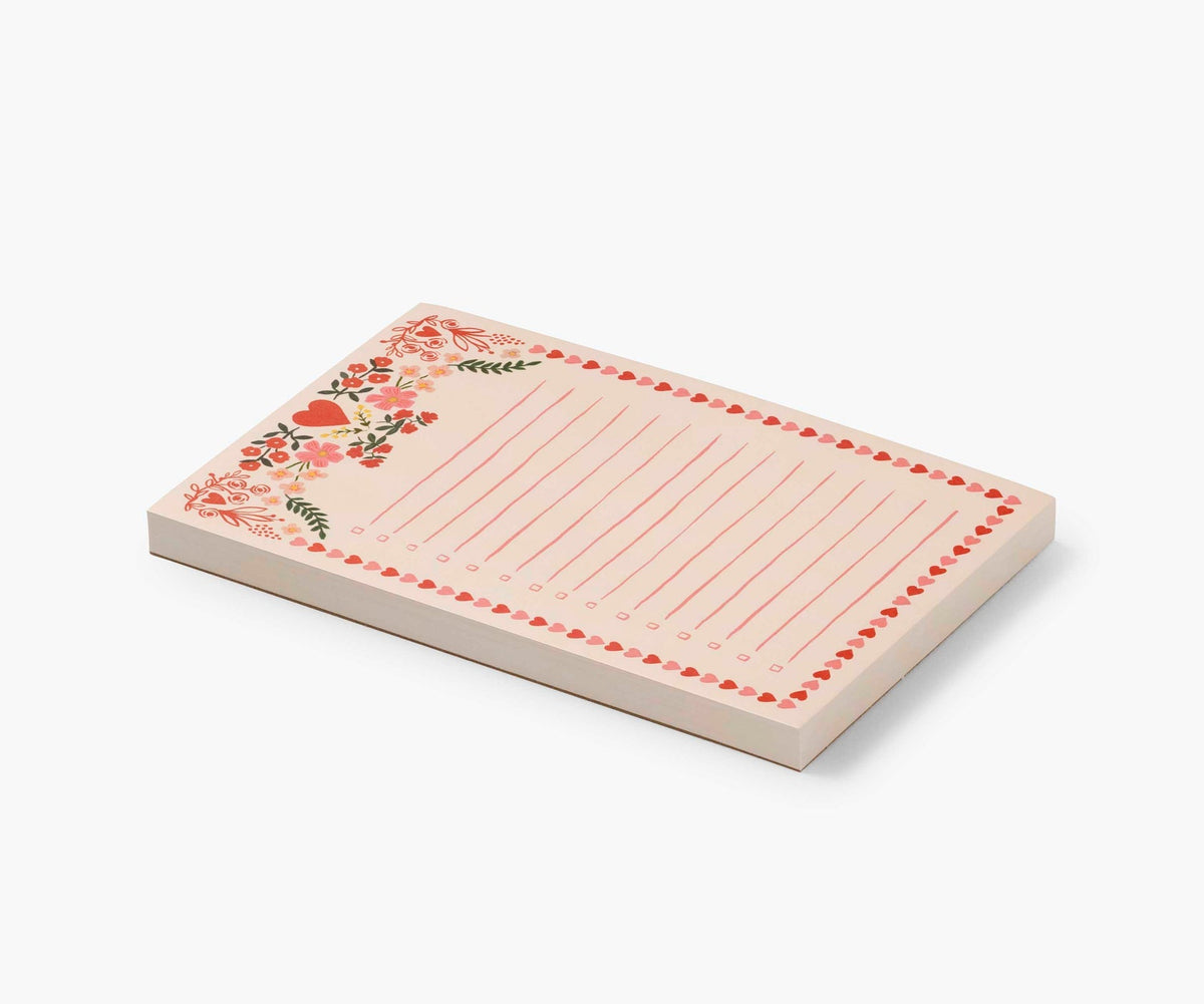 Notepad Riffle Paper Juliet Notepad by Rifle Paper - Ideal for Task Management – D & D ...