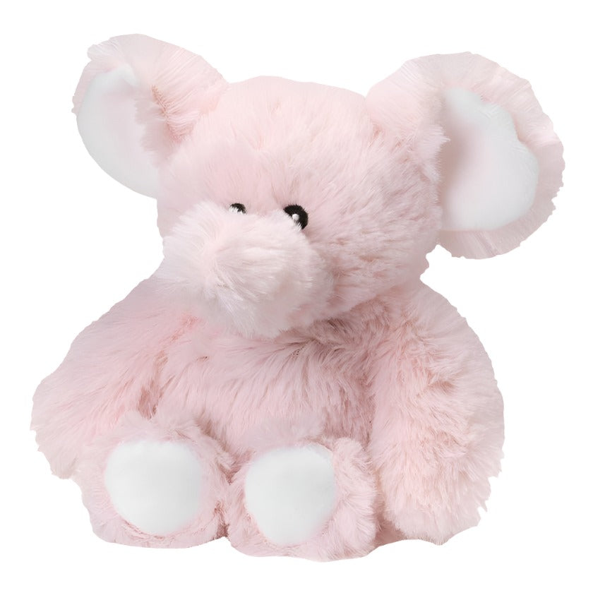Pink Elephant Warmies Junior - Heatable, Lavender-Scented Soft Toy – D ...