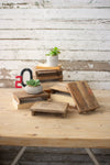 Repurposed Wooden Risers by Kalalou - D & D Collectibles