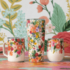 Rifle Paper Garden Party Cream Tumbler 24oz by Corkcicle - D & D Collectibles