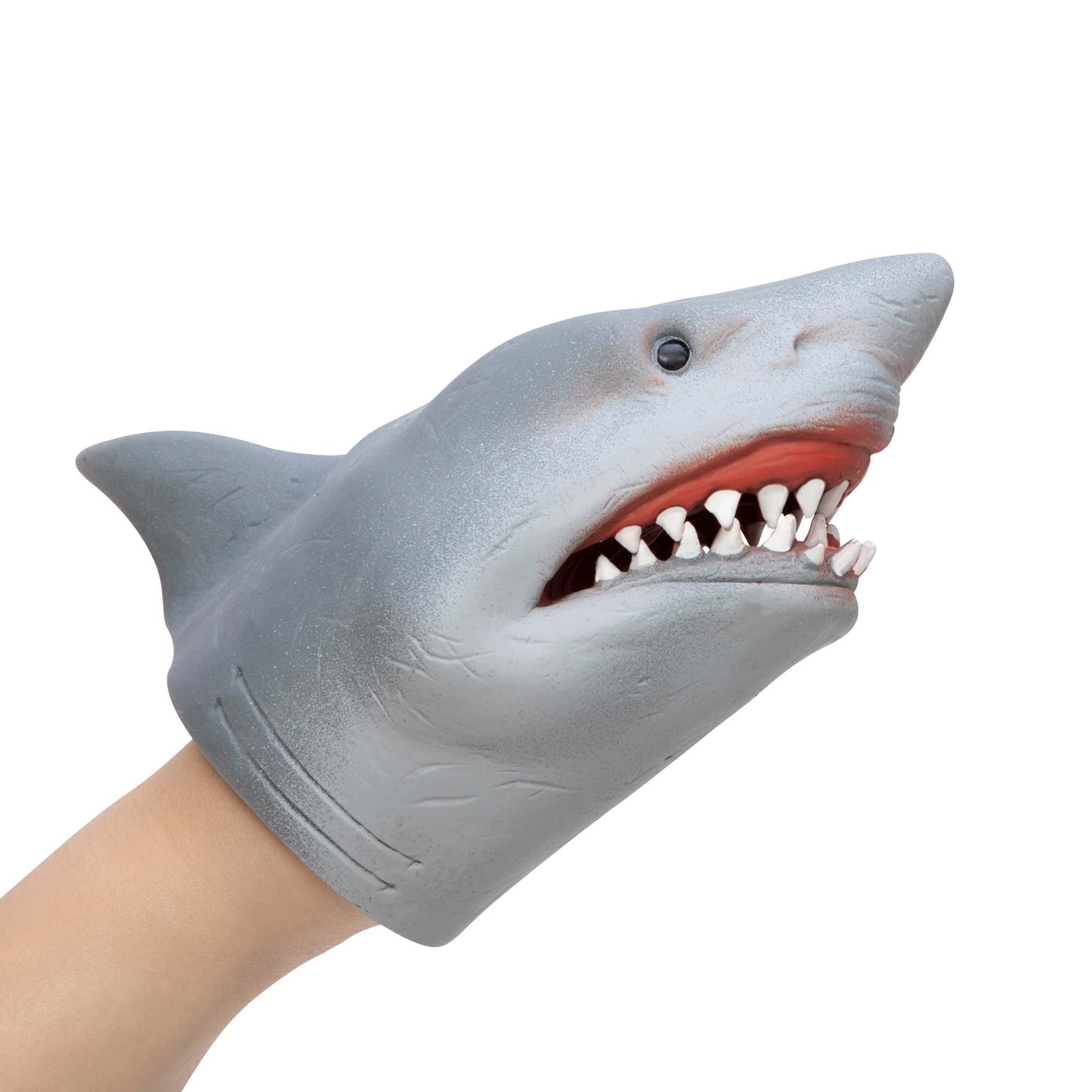 Sharks Puppet Rip Schylling NeeDoh Shark Hand Puppet - Interactive & Stretchy Toy for Ki ...