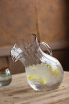Small Glass Tilted Pitcher by Kalalou - D & D Collectibles