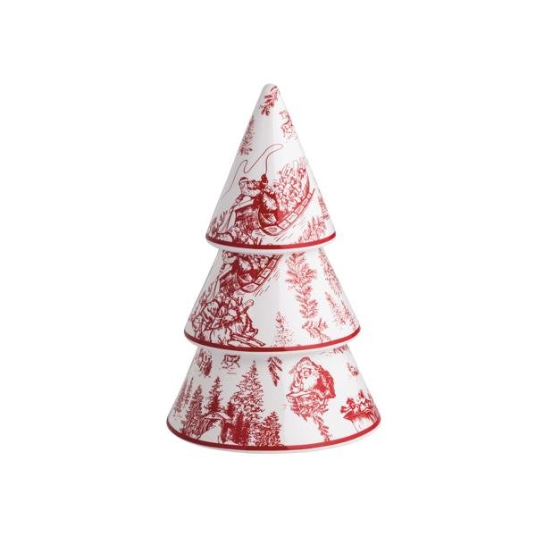 Toile Ceramic Tree - Elegant Stoneware Decor by Mud Pie Christmas – D ...