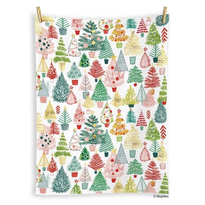 Werkshoppe Tinsel All The Way Tea Towel - D & D Collectibles in Community Pharmacy