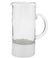 Two Toned Glass Pitcher by Mud Pie