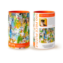 Werkshoppe Cat Plant Exchange Puzzle -500 Piece Jigsaw Puzzle