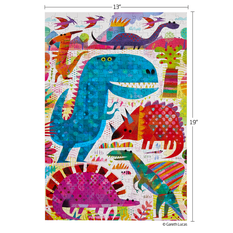 Werkshoppe Dinosaur Day Puzzle -250 Piece Jigsaw Puzzle