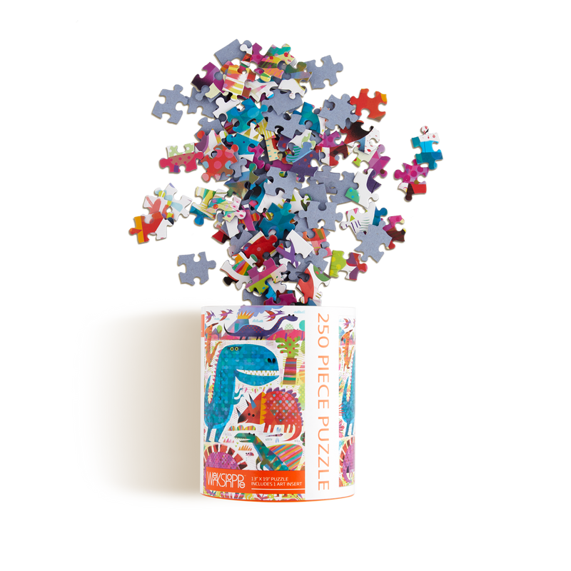 Werkshoppe Dinosaur Day Puzzle -250 Piece Jigsaw Puzzle