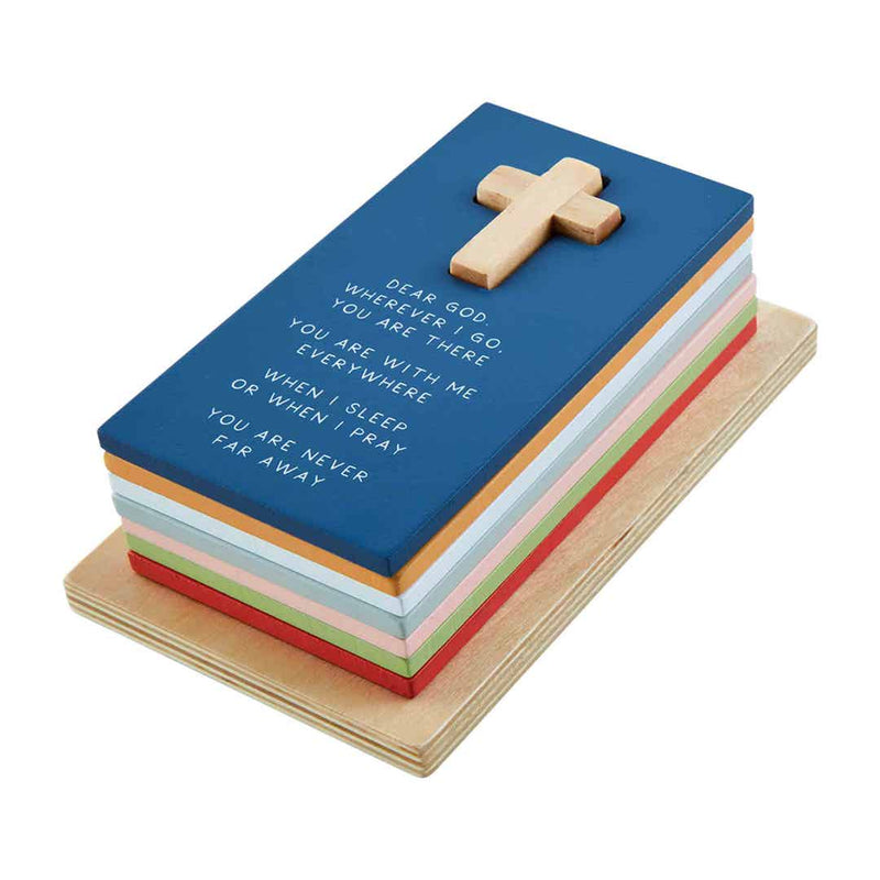 Prayer Puzzle Stacker by Mudpie