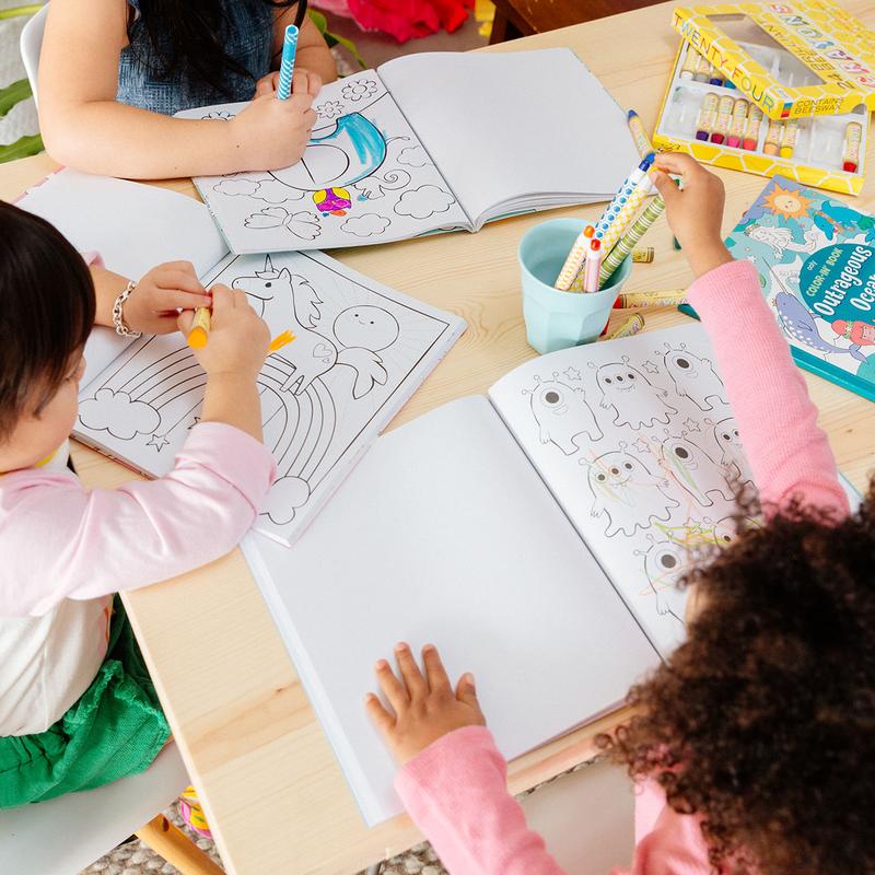 Ooly Out Space Explorers Coloring Book