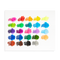 Ooly Smooth Stix Watercolor Gel Crayons 24 PC Set