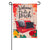 Fall Porch Welcome Burlap Garden Flag by Evergreen *
