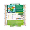 Colorific Canvas Paint By Number Kit Fantastic Dragon 15 piece Ooly