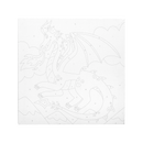 Colorific Canvas Paint By Number Kit Fantastic Dragon 15 piece Ooly