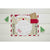 Santa Place Mat with Card by Mudpie