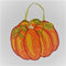 Hooked Pumpkin Door Decor 16"x18.5"by Evergreen