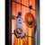 Patterned Jack-O-Lantern LED Window Decor by Evergreen