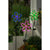 35.6"H Solar Neon Color Lights Blue Garden Stakes by Evergreen