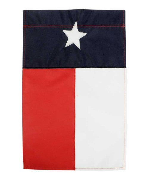 Texas State Appliqued Garden Flag USA