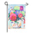 Floral Bouquet Organza Garden Flag Evergreen - D & D Collectibles