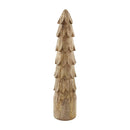 Large Carved Wood Tree Sitter by Mudpie
