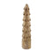 Large Carved Wood Tree Sitter by Mudpie
