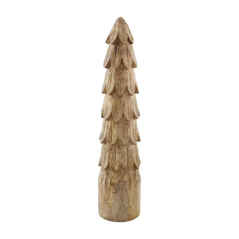 Large Carved Wood Tree Sitter by Mudpie