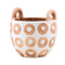 Circle White Terracotta Pots by Mudpie