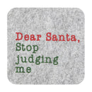 Holiday Coaster-Dear Santa Stop...by Mud Pie