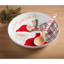 Merry Christmas Santa Serving Bowl Set by Mud Pie