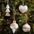 Point Paulownia Point Ornament by Mudpie