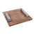 Square Reversible Wood Riser and Board by Mudpie