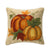 Hooked Pillow Indoor/Outdoor 18"x18" 2 Pumpkins by Evergreen