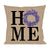 HOME Lavender Wreath Interchangeable Pillow Cover by Evergreen