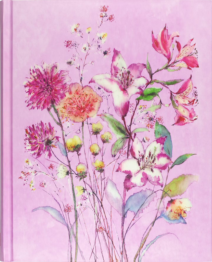 Peter Pauper Journal Purple Wildflowers