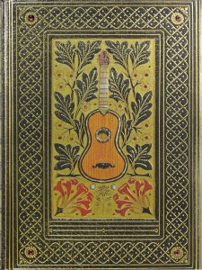 Peter Pauper Journal Gilded Guitar