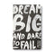 Dream Big and Dare To Fall Journal by Compendium - D & D Collectibles