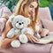 Warmies® Marshmallow Bear Large 13” heatable soft toys