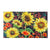 Fall Sunflowers Embossed Door Mat by Evergreen
