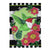 Spring Hummingbird Applique Garden Flag