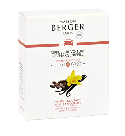 Maison Berger Car Diffuser Vanilla Gourment Refill Lampe Berger